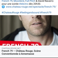 Concert French79 Châteaurouge Annemasse  vendredi  19 novembre 20h30