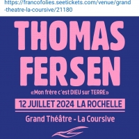 Francofolies - Thomas Fersen- vendredi 12/07