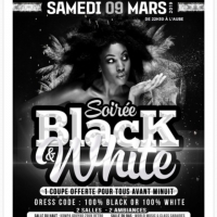 Soirée Noir er Blanc a l'Empire Club